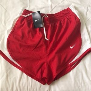 Nike Red Running Shorts